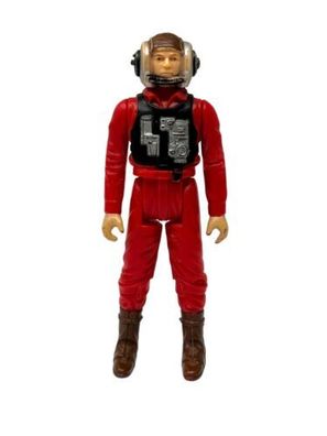 B-Wing Pilot - 1983 - No Coo - LFL -STAR WARS Vintage-INKgrafiX TOYS - A1S17