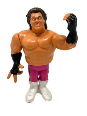 BARBER Beefcake - HASBRO WWF Action Vintage Wrestler WWE WCW - INKgrafiX TOYS