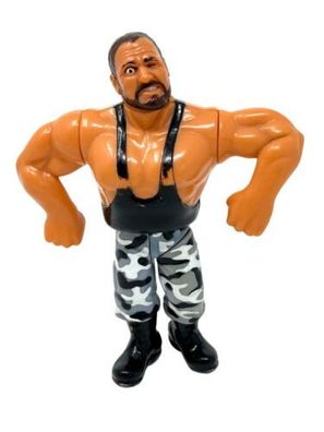 Bushwhacker BUTCH- HASBRO WWF Action Vintage Wrestler WWE WCW INKgrafiX TOYS A10