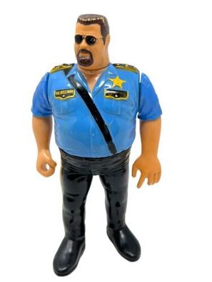 BIG BOSS MAN- HASBRO WWF Action Vintage Action Wrestler WWE WCW - INKgrafiX TOYS