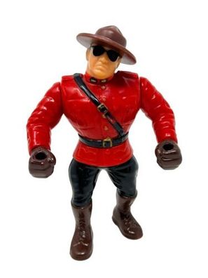 Mountie - HASBRO WWF Action Vintage Action Wrestler WWE WCW - INKgrafiX TOYS