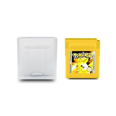 Gameboy Spiel Pokemon Gelb - Gelbe Edition + Hülle