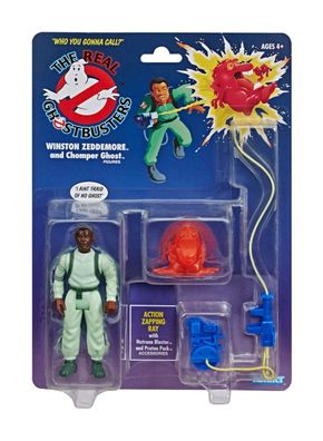 Ghostbusters Winston Zeddemore and Chomper Ghost Kenner NEU INKgrafiX TOYS A101