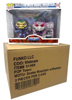 Skeletor SNAKE Mountain NEU + BOX FUNKO POP 23 - Masters MOTU - INKgrafiX TOYS TN