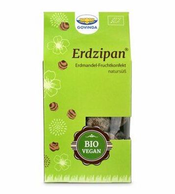 Govinda 3x Erdzipan Erdmandel-Marzipan 120g