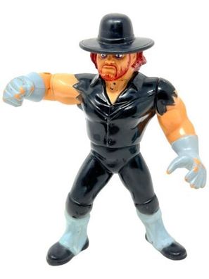 Undertaker Rote Haare 1980er -HASBRO WWF -Wrestler WWE WCW - INKgrafiX TOYS A204