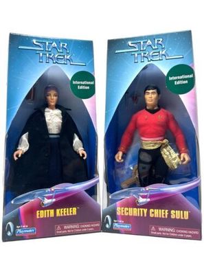 STAR TREK Edith Keeler und Sulu XXL NEU Playmates - 1992 - INKgrafiX TOYS - A129