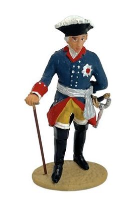 Hoch, Dr: König Friedrich II - 1712-86, Zinnfigur Antiquarisch INKgrafiX TOYS A36