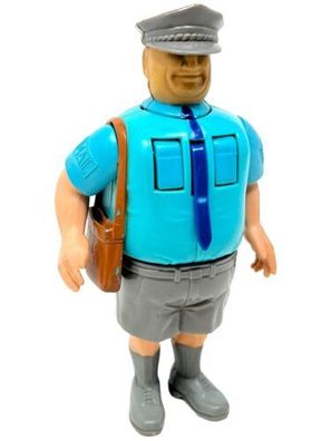 Haunted - Postbote Postman -1980er real Ghostbusters KENNER - INKgrafiX TOYS A5