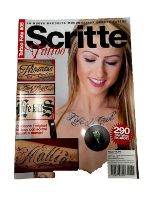 Tribal Jewelry® -Scritte TATTOO Zeitschrift-Symbole Motive Übungsbuch-INKgrafiX®