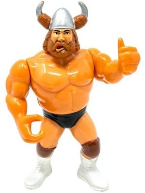 Berzerker 1991- HASBRO WWF Action Vintage Wrestler WWE WCW - INKgrafiX TOYS A227