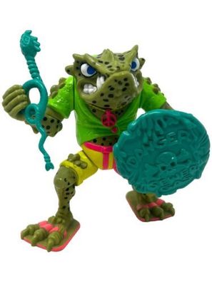 Napoleon Bonafrog- Turtles Playmates 1990 TMNT Mit Zubehör - INKgrafiX Toys A7