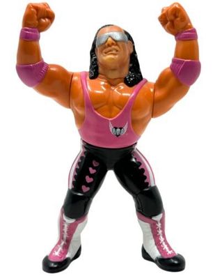 BRET „HITMAN“ HART Serie 8 Near Mint HASBRO WWF Wrestler WWE INKgrafiX TOYS A233