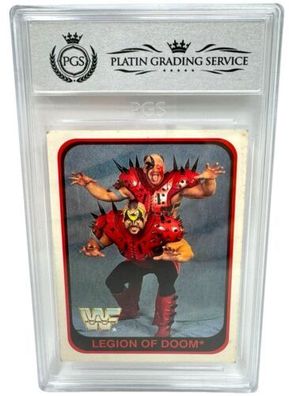 LEGION of DOOM - WWF WWE Merlin Karte 1991 PGS no BGS PSA -INKgrafix Toys A241