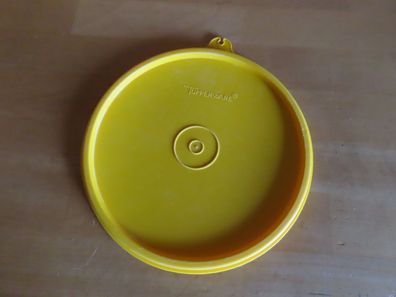 Ersatzdeckel Deckel Pengdeckel gelb ca. 16,5 cm Ø Tupperware 227-20