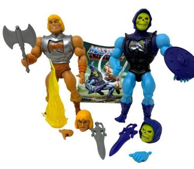 Battle Armor Skeletor + HEMAN - MOTU Origins Masters Universe -INKgrafiX TOYS A