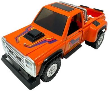 M.A.S.K Firecracker Pickup Orange - Kenner Mask 1985 - INKgrafiX TOYS A160