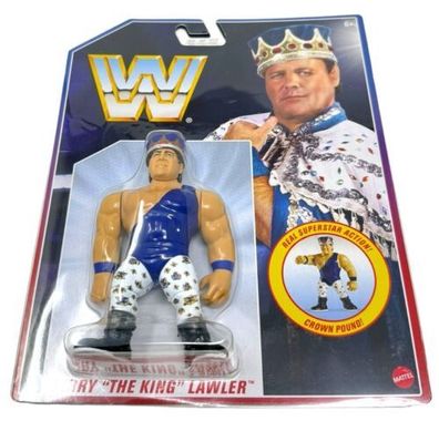 JERRY LAWLER King WWE Retro Mattel - no HASBRO WWF Wrestler NEU - INKgrafiX TOYS