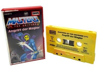 EUROPA Masters Kassette Nr.17 - Hörspiel 1980er - MOTU - INKgrafix Toys A130