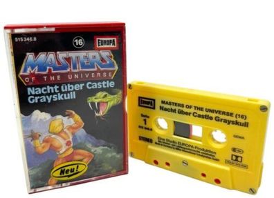 EUROPA Masters Kassette Nr.16 - Hörspiel 1980er - MOTU - INKgrafix Toys A130