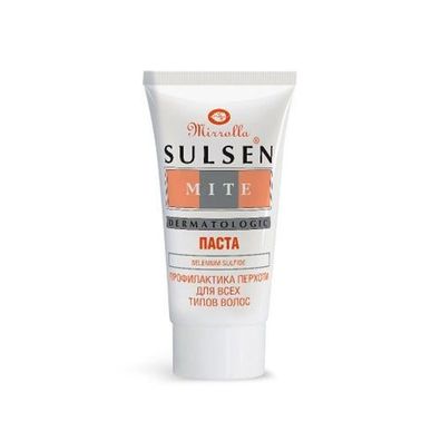 2 st. Mirrolla SULSEN Mite Sulsenpaste gegen Schuppen 40ml