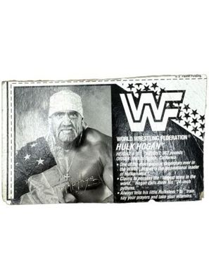 HULK HOGAN Backcard - HASBRO WWF Wrestler WWE WCW 1993 - INKgrafiX TOYS