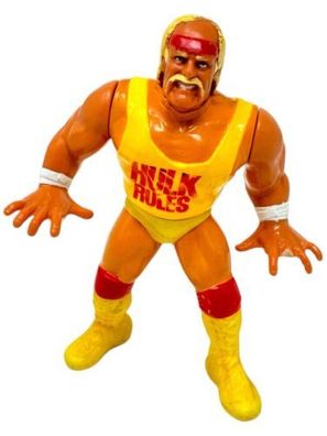 HULK HOGAN 1990 HASBRO WWF Action Vintage Wrestler WWE WCW - INKgrafiX TOYS A248