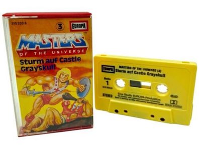 EUROPA Masters Kassette Nr.3 - Hörspiel 1980er - MOTU - INKgrafix Toys A245