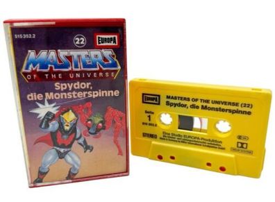 EUROPA Masters Kassette Nr.22 - Hörspiel 1980er - MOTU - INKgrafix Toys A245