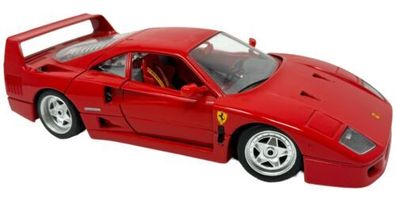 BURAGO Ferrari F40 (1987) 1/18 - Rot - INKgrafiX TOYS