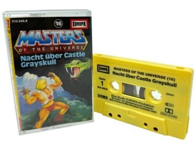 EUROPA Masters Kassette Nr.16- Hörspiel 1980er - MOTU - INKgrafix Toys A130