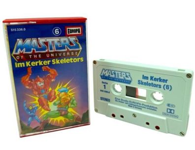 EUROPA Masters Kassette Nr.6 - Hörspiel 1980er - MOTU - INKgrafix Toys A130