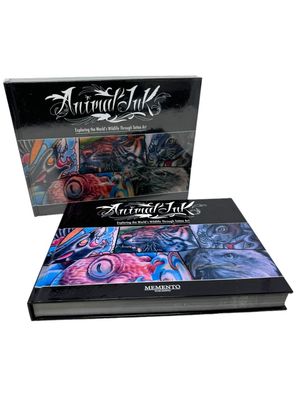 INKgrafiX® -Tattoo Buch "ANIMAL INK" Motive Tattoos Tiere Animals Studio wie neu