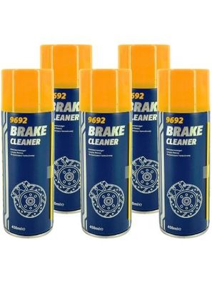 Mannol Brake Cleaner / Bremsenreiniger 5x450 ML