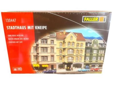 FALLER 130447 Stadthaus mit Kneipe -NEU verschweist Modellbahn H0 INKgrafiX TOYS