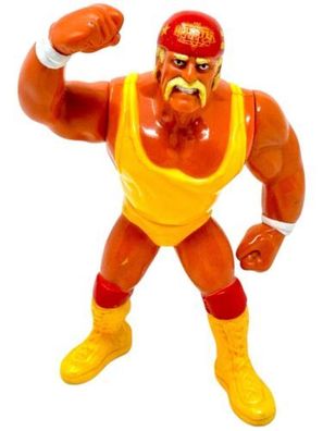 HULK HOGAN 1990 HASBRO WWF Vintage Wrestler WWE WCW - INKgrafiX TOYS A248