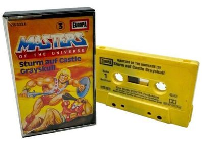 EUROPA Masters Kassette Nr.3- Hörspiel 1980er - MOTU - INKgrafix Toys A245