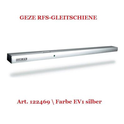 GEZE RFS-Gleitschiene zu TS 5000 RFS Art. 122469 Farbe silber