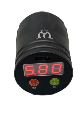 INKgrafiX® AVA Akku Netzteil W5 -Schwarz- TATTOO-NETZTEIL Wireless Power Supply