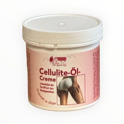 4 x 250 ml Cellulite-Öl-Creme Von Pullach Hof