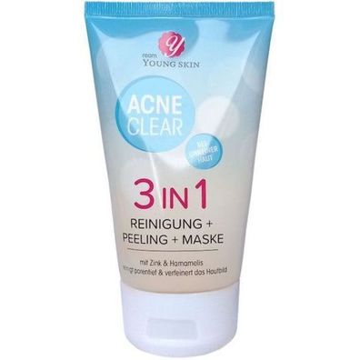 Acne Clear 3in1 Reinigung + Peeling + Maske 150 ml