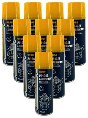 Mannol M-40 Lubricant Multifunktionskriechöl Universalöl 10x200 ML