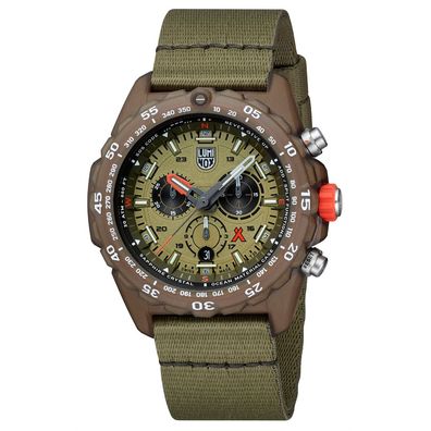 Luminox Herren Armbanduhr 3757. ECO, Bear Grylls Survival X Tide, 45 mm Nachhalti...