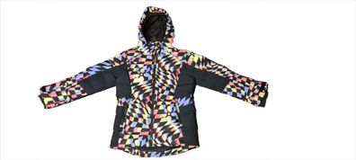 Spyder Zadie Skijacke für Kinder - Farbe schwarz/ bunt - Grösse 140