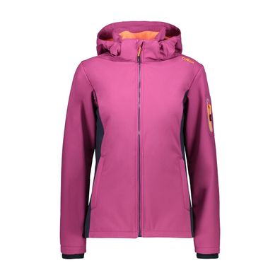 CMP Damen Softshell Hooded Jacket, 39A5006M-04HF - Grösse 38 (S)