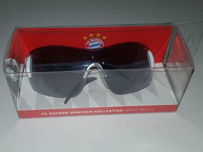 FC Bayern Sonnenbrille/ Fahrradbrille - Erwachsene - weiss - Neu u OVP