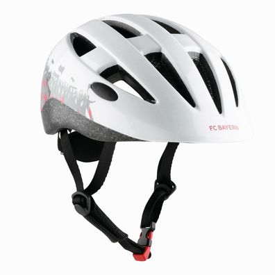 FC Bayern Fahrradhelm - Junior - weiss - GR M (53-58 cm) - Neu u OVP