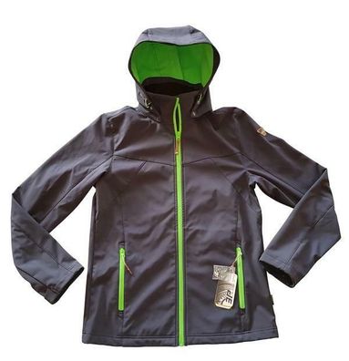 Icepeak Softshelljacke Lukas - Gr 52 - NEU - ArtNr 2/57 974 682 - grau grün