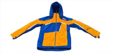 Spyder M Leader Skijacke für Herren - Orange/ Blau - Grösse M