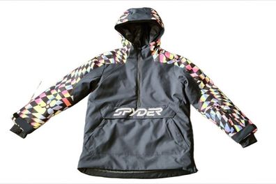 Spyder Skijacke Jasper - Grösse Boys 10 - Gr 140 - scharz/ gemustert